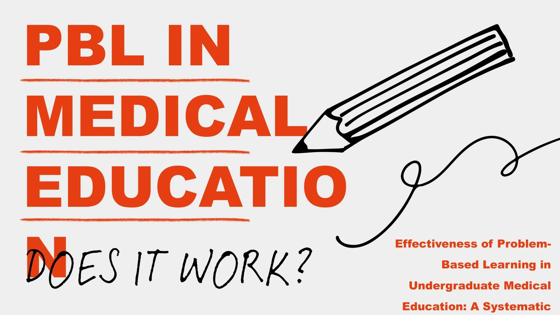 Slide 1: PBL IN MEDICAL EDUCATION. A full description follows.