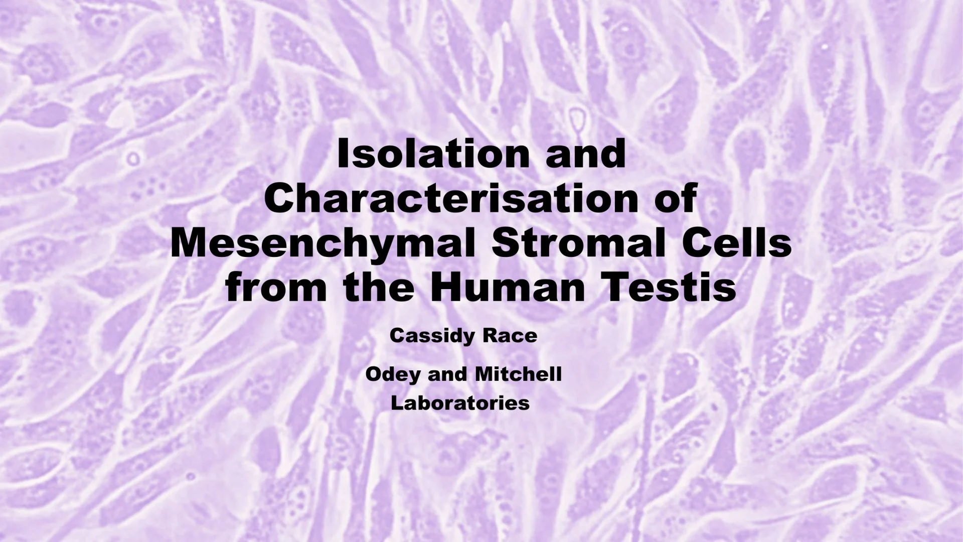 Slide 1: Isolation and. A full description follows.