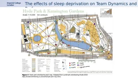 Representative slide from The Effects of Sleep Deprivation on Team Dynamics and Performance
